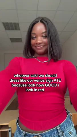 sorry to those of you who think astrology is fake 🤭 #OOTD #fashion #venussign 