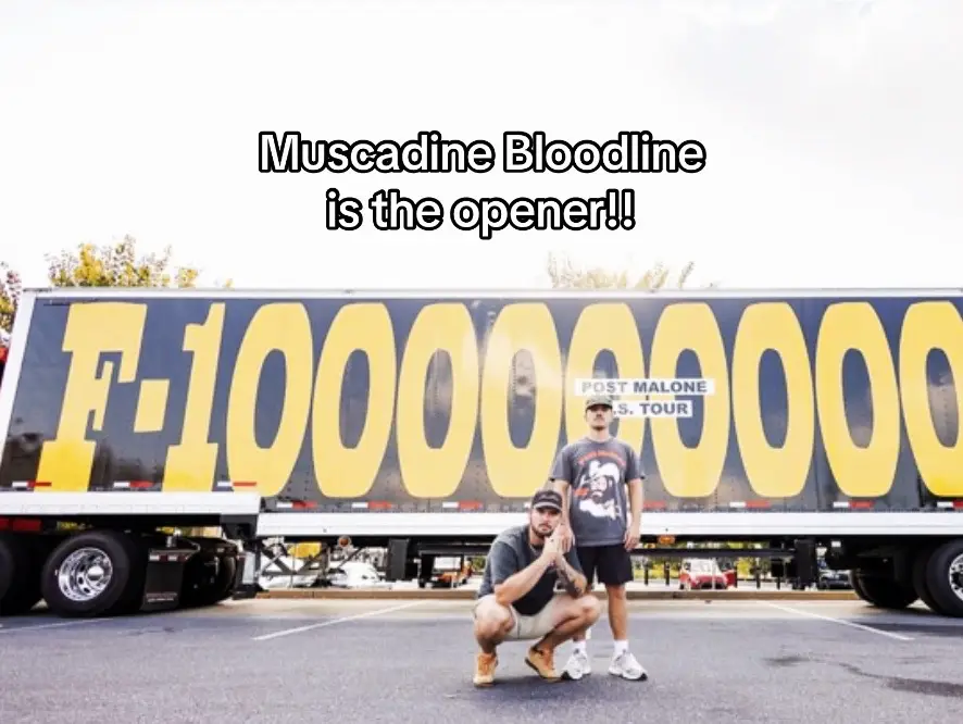 @Muscadine Bloodline @Post Malone #muscadinebloodline #newmusic #postmalone #f1trillion 