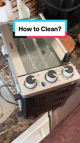 How to Clean Your Toaster Oven #cleaning #cleaningtiktok #toasteroven #kitchencleaning #dawndishsoap #dawn #cleaningtips 