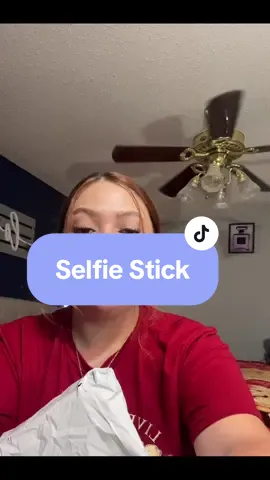Slefie stick so excited to try it. No more stressing on making videos. #tiktokshop #viralvideo #trending #fy #foryoupageofficiall #follower #roadto10k #selfie 