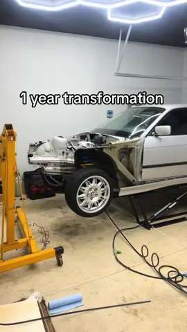 So much time into this car #bmw #e36 #m4 #gmc #projectcar #carsoftiktok #tubechassis #fabrication 
