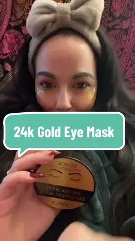 #eyemaskskincare #eelhoe #24kgoldeyepatches 