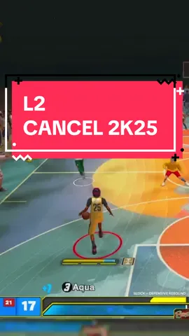 L2/LT CANCEL IN NBA 2K25 #2k25 #fyp #nba2k25 #nba2k24 #nba2k #viral #dribblemoves 