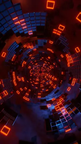 storiRound Tunnel Orange Loop VJ | #VJLoop #DJVisuals #4KVisuals #RoundTunnel #PartyVisuals #LiveEvents #SeamlessLoop #VJing #VisualEffects #MusicVisuals