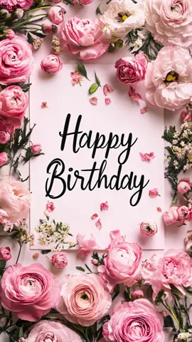 Happy Birthday, wishing you the best year! #happybirthday #birthday #birthdaysong #viral #fyp #foryou #pinkbirthday 