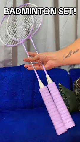Badminton naka set na. #badminton #badmintonlovers #racket #badmintongrip #fyp 
