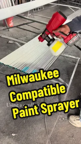 Cordless Paint sprayer for m18 batteries #milwaukee #milwaukeetools 
