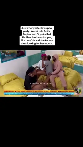 Wanni is smart enough not to fall bait to Rhuthee’s tactics 😎🤌 #wannibbn #anitabbn #topherbbn #onyekabbn #bbnaija #bbn #bigbrothernaija #bbnaijas9 #fyp #fypppppppppppppp #fypシ゚ 