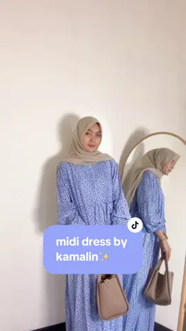 kode motif : peony cloud ✨ #mididress#busui#bumil#bahanrayon#bykamalin#affiliate#fyp