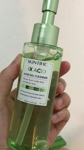 boleh try cleanser ni #recommendedgelcleanser #acneskin #kulitjerawat #acnegelcleanser 