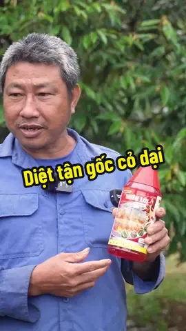 Diệt cỏ tận gốc, an toàn cho đất 