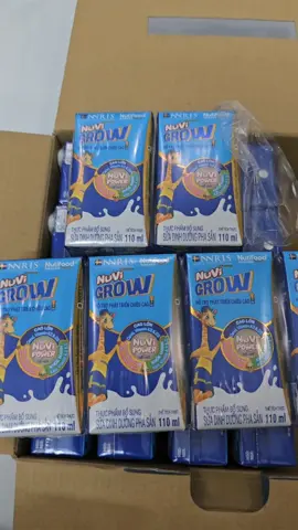 Sữa NuviGROW màu xanh cho trẻ phát triển chiều cao tối ưu #xuhuong2024 #thinhhanh #suabotphasan #nutifoodgrowplus 