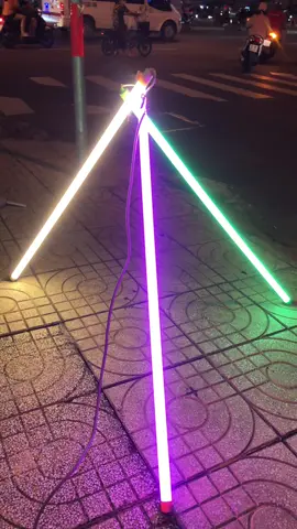 Đèn tuýp màu bóng led 1m2 trang trí quán cà phê hoặc làm đèn quay MV #đènled #dentrangtri #1m2 #đèn 