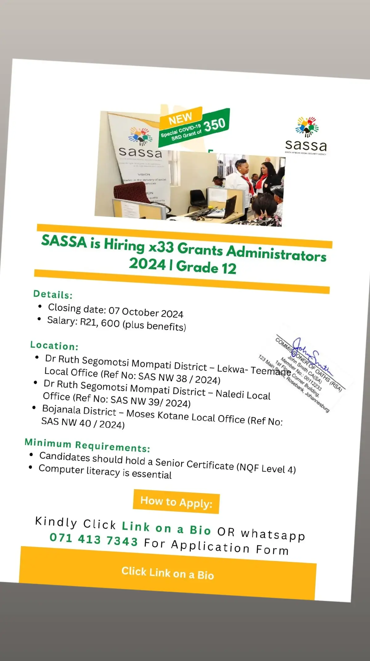 #jobs #vacancies #SAMA28 #fyp 