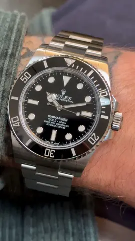 Classic, Clean, Icon - The Rolex Submariner No Date 🤿  What’s your thought on the Submariner?  Let us know!  #chrono24 #rolex #submariner #diver #diving #luxury #clean #elegant #icon #fyp #EduTok #luxury #fashion 