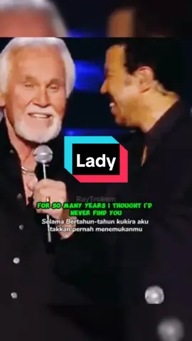Lady @just_dhee #kennyrogers #lionelrichie #lirikterjemahan #fyp 