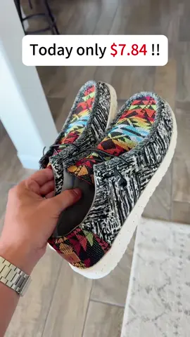 Great deal ! Mens Random Print Lace Up Slip#TikTokShop #foryou #specialoffer #shop #shoes #mensshoes 