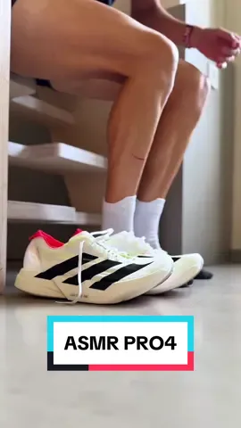 ASMR Adizero Adios PRO 4 😶‍🌫️🚀 Tenéis YA subido al canal vídeos sobre esta, y sobre la adidas Adizero EVO SL. #asmr #adizeroAdiosPro4 #adidasrunning #adiospro #lightstrikepro #marathon #asmrcommunity  @adidas 