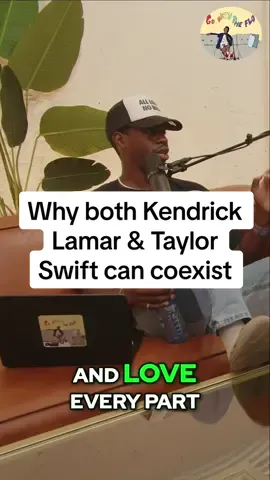 Why both Kendrick Lamar & Taylor Swift can coexist  @Black Hibiscus  #gowiththeflo #podcast #gwtf #kendrick #taylorswift #rap #pop #trend #fyp 