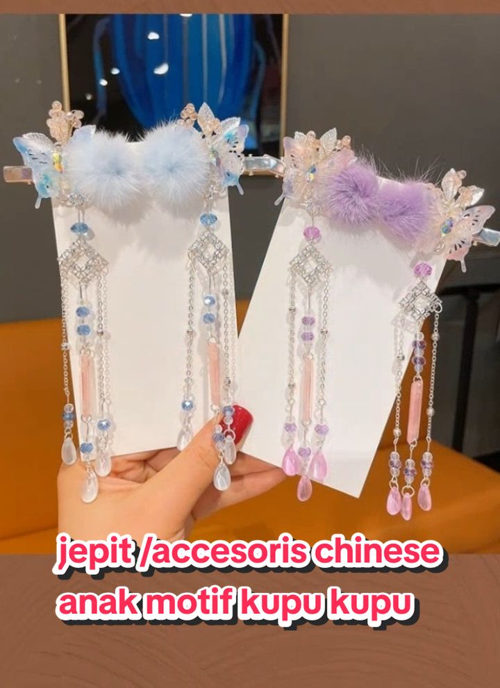 🎀💗🎀 #cute #Accesoris Rambut Orang China Asthetic #asesoris #jepitrambutanak #tiktokshop #wibgajian #fypp 