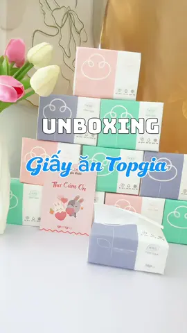 Giấy ăn topgia dùng siu tiện #giayantopgia #giayan #cherryunboxx #muataitiktok 