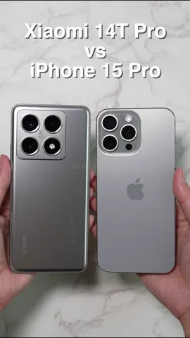 Xiaomi 14T Pro vs iPhone 15 Pro Max camera comparison! For an entry-level flagship phone, the Xiaomi 14T Pro takes great images! Which one do you prefer? @Xiaomi @apple 