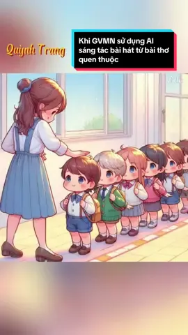 Cùng giáo viên mầm non sử dụng công nghệ AI để phổ nhạc từ những bài thơ quen thuộc tạo sự tò mò hứng thú cho trẻ #giáoviênmầmnon #LearnOnTikTok #AI #teacher #congnghetuonglai #viraltiktok 