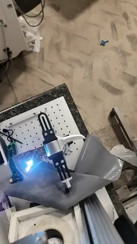 Fiber Laser Eating some steel  Find us on all Socials Precision Ink Graphics & Designs  #fiberlaser #laserengraving #lasermarking #crkt #asmr #longervideos #smallbusinesscheck