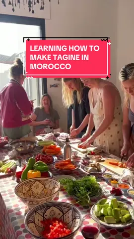 In between surf sessions! Learning a bit more about traditional Moroccan cuisine and then enjoying a beautiful meal together. Yesterday was perfect!💛 #surfwithamigas #surfcamp #travel #morocco #moroccotravel #moroccoyogaretreat #moroccosurfcamp #moroccosurfretreat #moroccosurf #moroccofood #cookingclass #moroccotagine #moroccotrip #surftrip #womentravel #girlstrip  