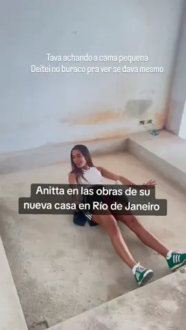 Anitta supervisando las obras de su nueva casa en Brasil 🇧🇷😅 #fy #anitta #foryou #riodejaneiro 