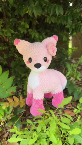 Cherry blossom fox🌸 . Pattern by me releasing this Sunday 9/29 on my Etsy. Patreon members will receive the pattern 9/28. Yarn is premier parfait chunky . #crochet #crocheter #crochetgrove #crochetfox #forest #woodland #amigurumi #crochetinspo #crochetinspiration #crochetideas #crochetpattern #newpattern #wolf #crochetwolf #sakura #cherryblossom #sakuraplush #sakurafox #cherryblossomfox 