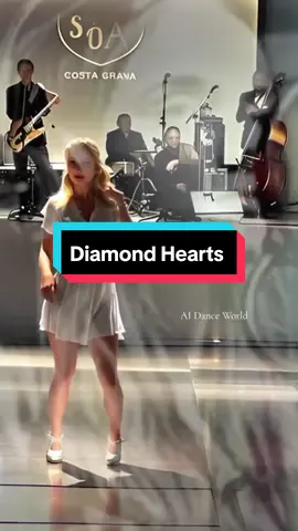 Diamond Hearts #aiworld #aibeauties #eastetisch #ai #tanz 