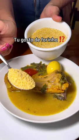 Tu gosta? #receitasimples #comida #tambaqui #peixecomfarinha #farinhademandioca 