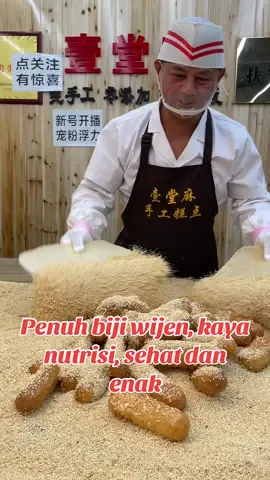 Penuh biji wijen, kaya nutrisi, sehat dan enak#kurma wijen#makanan halal