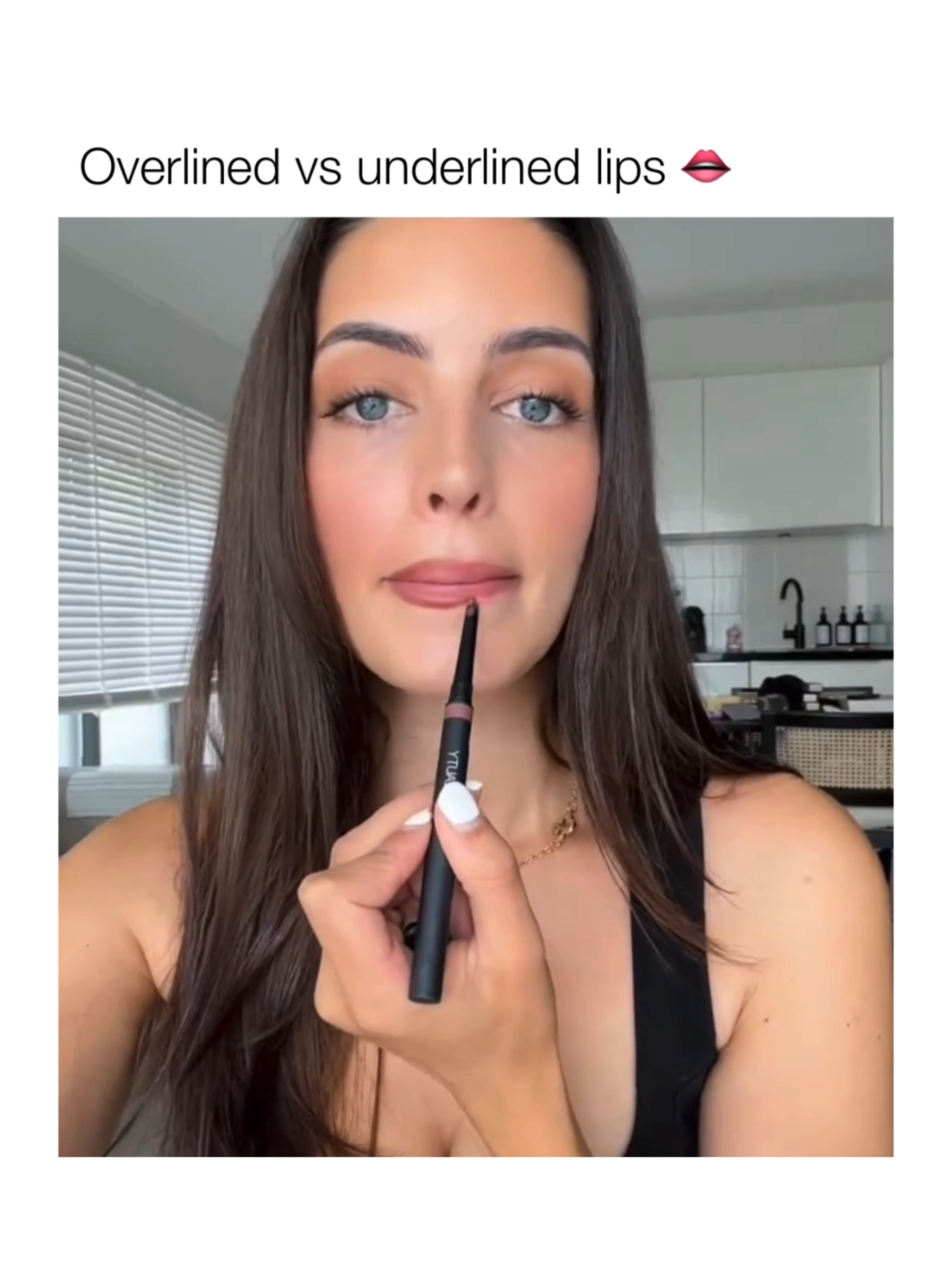 Which way do you prefer?💋😍 @daphsierra #makeup #lips