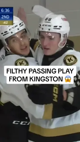 Team chemistry rating ⬆️ 📈  #ohl #hockey #sportstiktok @Kingston Frontenacs OHL 
