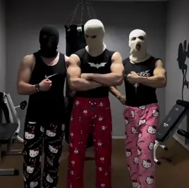get matching hello kitty pajamas with the bros, link in bio ! 😈‼️