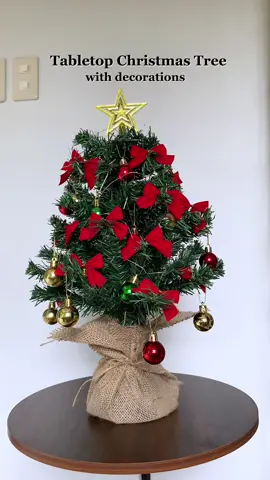 Ang dami talagang nagiging interesado sa maliit kong christmas tree, sobrang cute kasi…. 😍❣️❣️ #christmastree  #minichristmastree  #tabletopchristmastree  #christmasdecorations  #christmas 