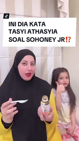 Tasyi aja percaya sama Sohoney Jr masa bunda nggak?! #sohoneyjr #solusianakgtm #penambahnafsumakananak #anakgtm #dayatahantubuhanak #maduvitaminanak #vitaminnafsumakananak #tumbuhkembanganak #dramanakgtm #tasyisohoneyjr 