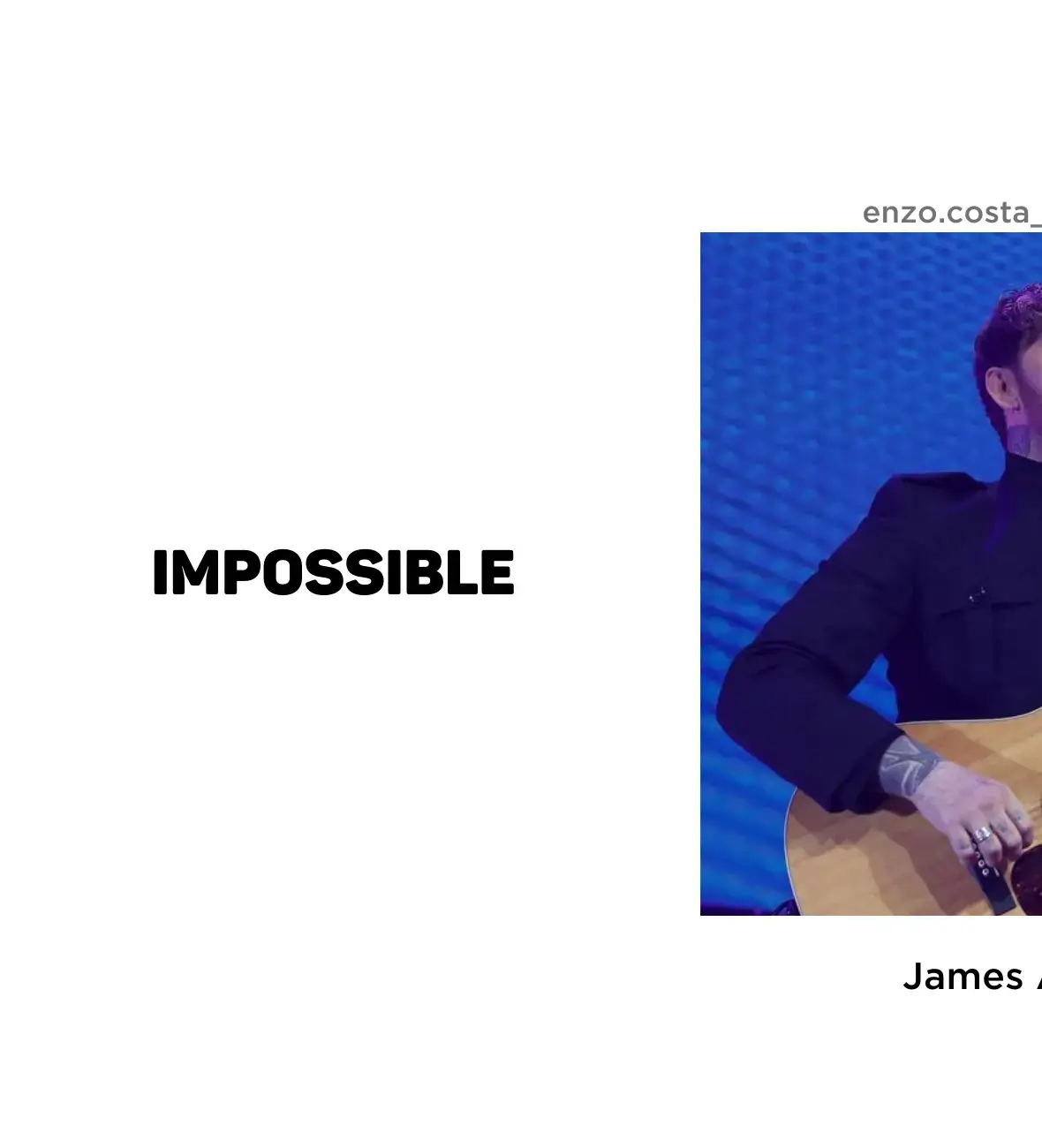 I remember, years ago Someone told me I should take #impossible #music #fyp #viral #foryou #lyrics #foryoupage #song #parati #jamesarthur 