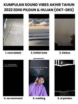 kerasa banget woii vibes nyaa, req mau versi apa lagii cr video: @mnzlyriexx @xxgirls02 @massdan02_  @winn.05 @itsnotyourbois @rnldtjmna #fyp #pildun2022 #hujan #soundvibes #akhirtahun #2022 #trending #masukberanda 