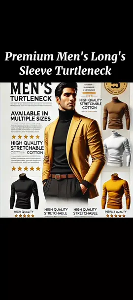 #longsleeve  #turtleneck  #formen  #menswear 