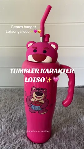 Tumbler karakter lotso ✨gemes lucu tahan panas dingin                                                     #botolminum #stayhydrated #tumblerkarakter #Genz #