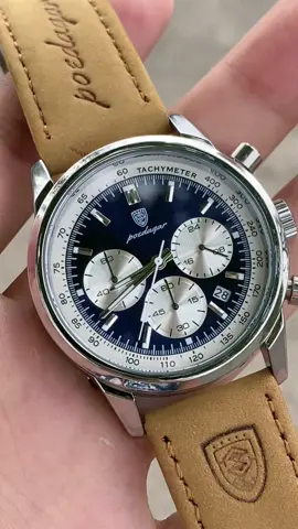 Below 500 pesos na lang? 🥹😭Chronograph tapos leather strap na yan guys ng Poedagar! #fyp #watchformen #menswatch #poedagar #poedagarwatch #bestwatchformen #relo 