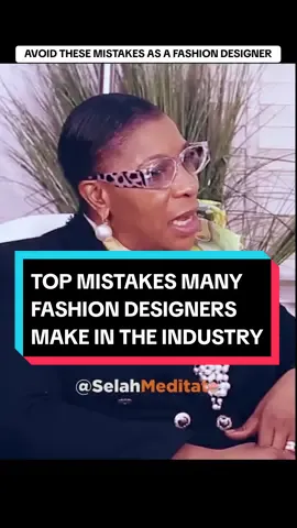 Dr. Nkechi Harry-Ngonadi shares her insights on the two major mistakes many fashion designers make that affect their business success. This excerpt is from our in-depth interview on 'How to Succeed in the Fashion Industry.' Share your thoughts in the comments section. Click the link on bio to watch the full interview titled: SUCCEEDING IN THE FASHION INDUSTRY WITH NHN COUTURE. Selah . . . . . .   #FashionIndustry #SuccessInFashion #NHNCouture #SelahmeditatePodcast #Entrepreneurship #FashionDesign #BusinessGrowth #Networking #entrepreneurshipvideos #entrepreneurshippodcast #videosonentrepreurship