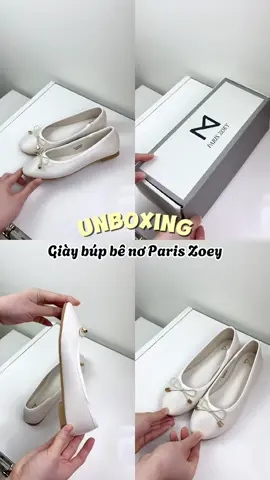 Đôi giày búp bê này siêu xinh, mọi người đi lên chân như công chúa luôn ấy 🫰🫰 @ParisZoey.fashion.VN  #unboxing #review #giaydepnu #giaydepxinh #giaybupbe #ParisZoey 