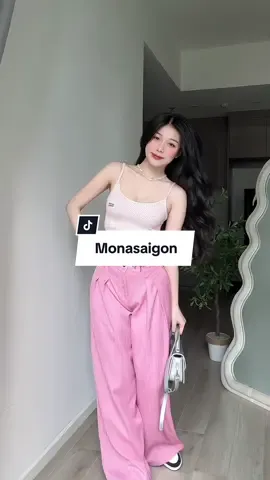 Haul đồ màu hồng bánh bèo nhà @monasaigon 💕 #viral #review #outfit #fyp #goclamdep #phoidoxinh #xuhuong 