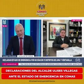 #comasconstruyendofuturos #comas🤟🏻 #comas #municipalidaddecomas #serenazgo20 #policianacionaldelperú 