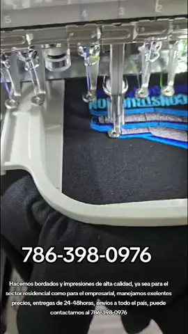 Bordados impresiones de alta calidad, puede contactarnos al 786-398-0976 #camisetas #bordado #impressions 