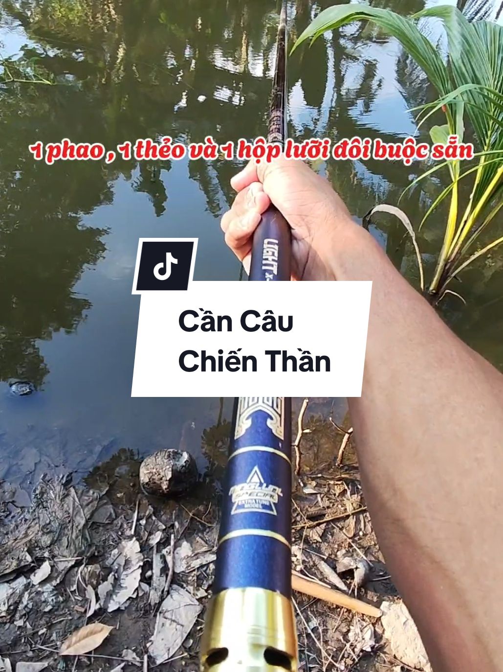 Cần câu Chiến Thần #câuđài #cauca  #caucagiaitri 